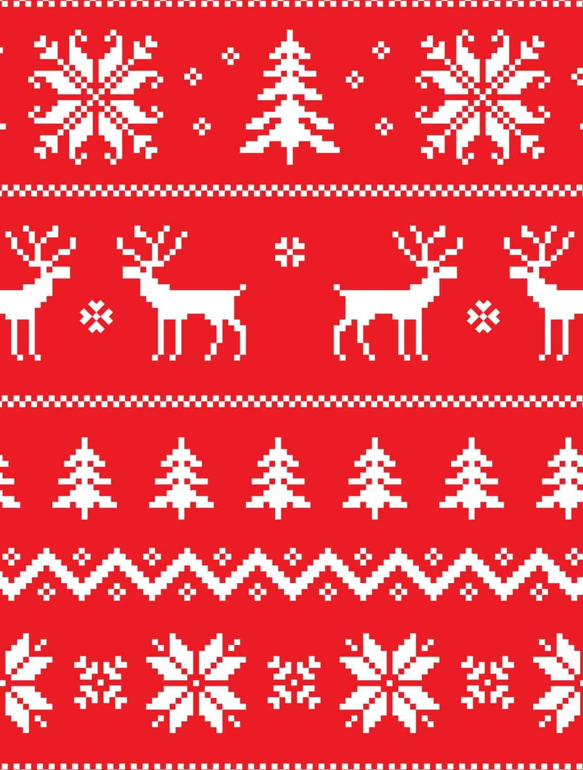 Free Printable Ugly Christmas Sweater Wrapping Papers