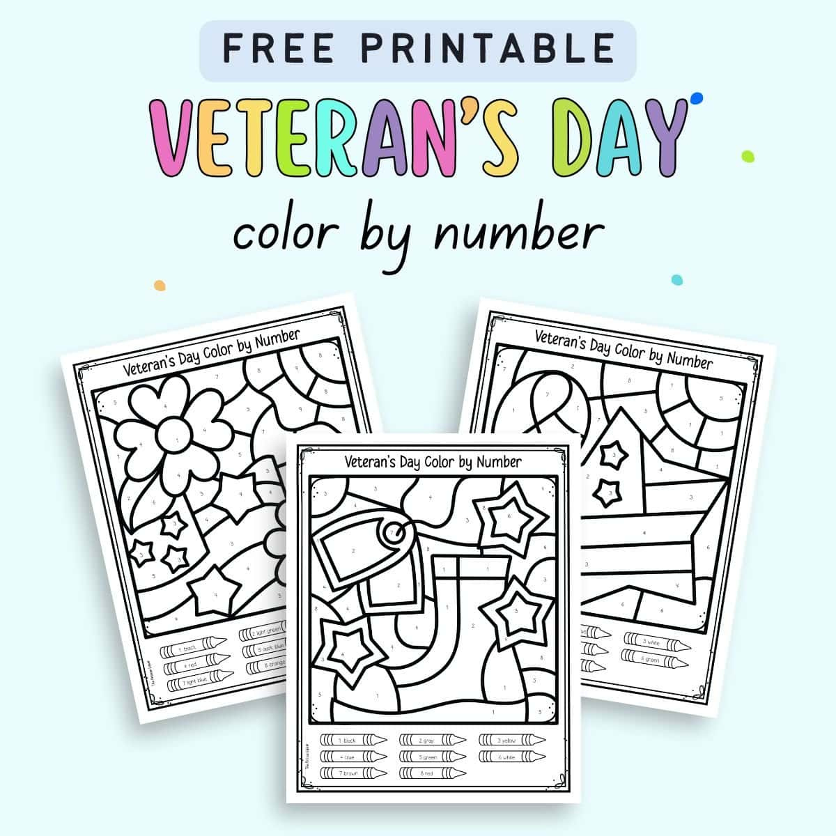 Free Printable Veteran