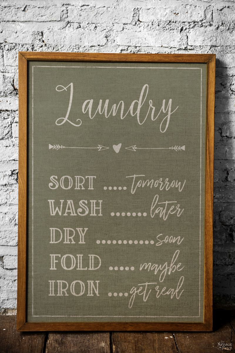 Free Printable Wall Art for Laundry Room - The Navage Patch Free Printable Wall Art for Laundry Room - The Navage Patch