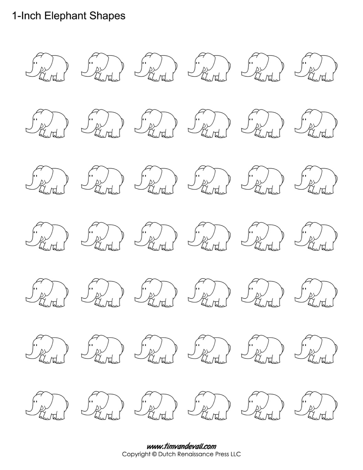 Free printable white elephant numbers, Download Free printable Free printable white elephant numbers, Download Free printable