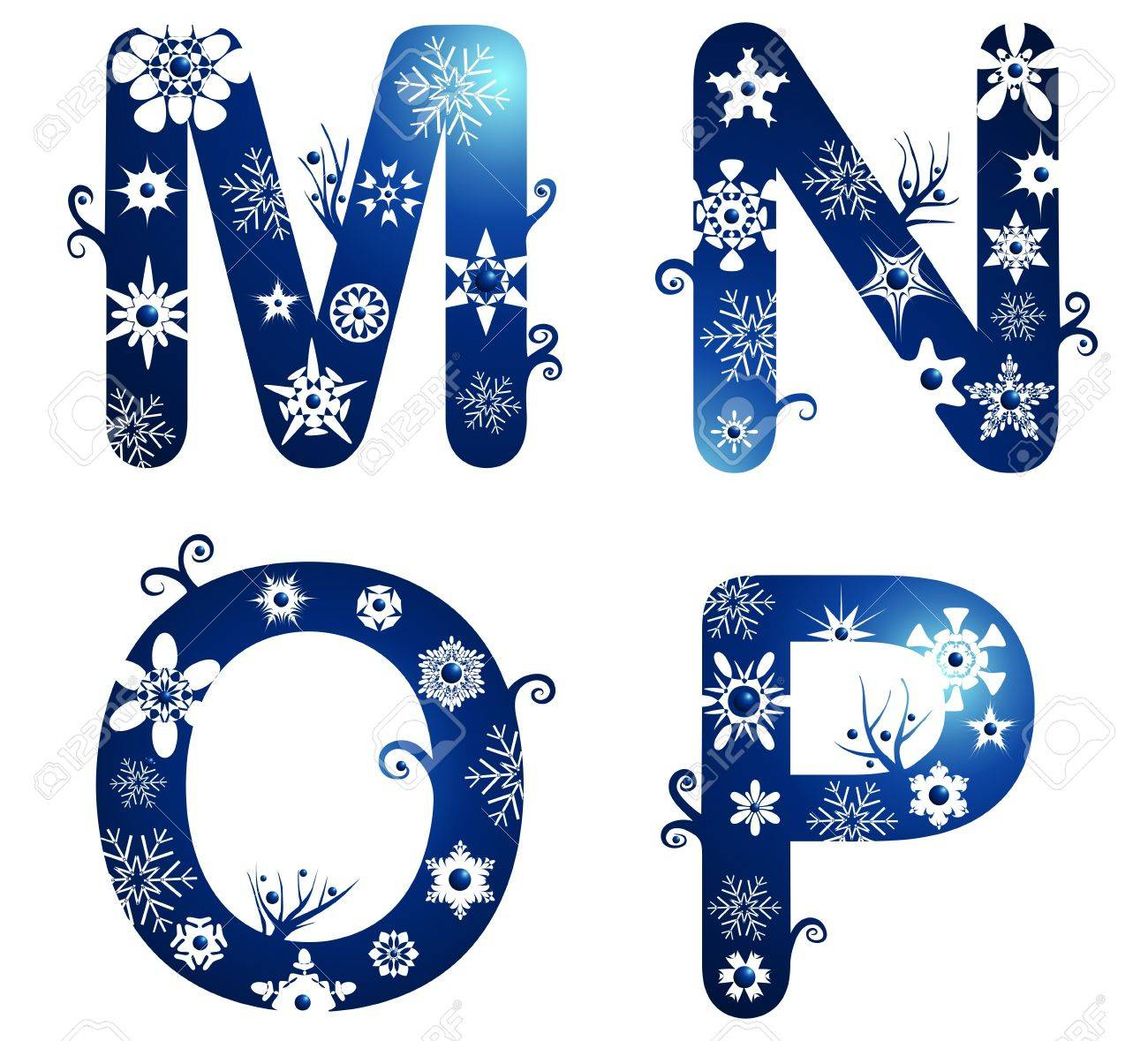 Free Printable Winter Letters - Printable Party Favors
