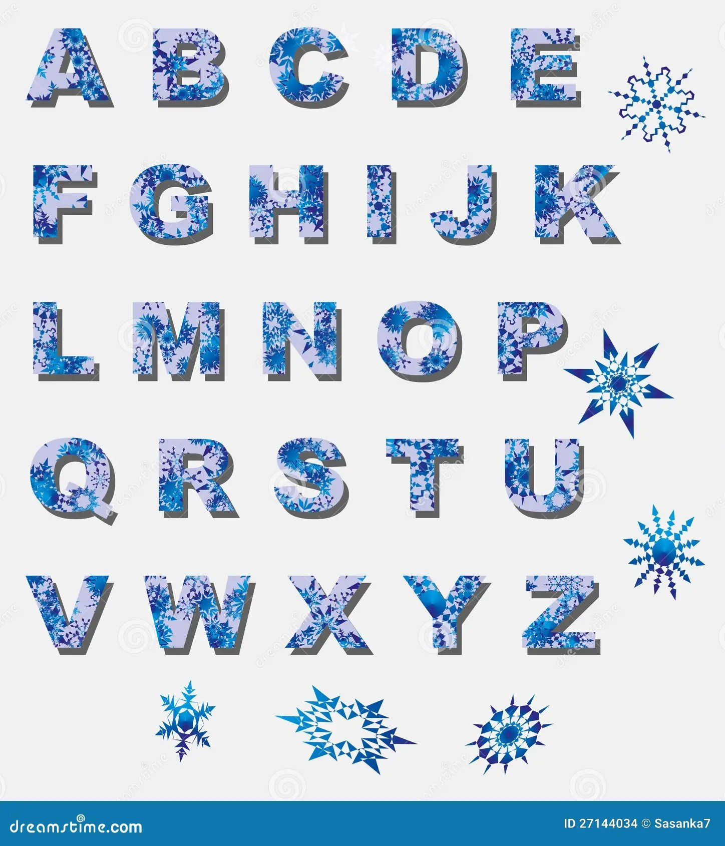 Free Printable Winter Letters - Printable Party Favors