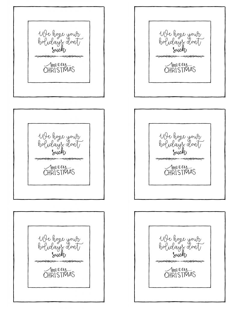 FREE Printables for Friends, Neighbors, Teachersetc Christmas