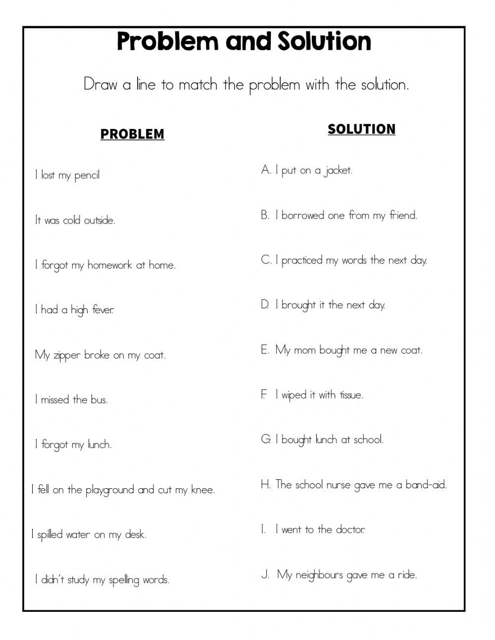 Free problem solution worksheet th grade, Download Free problem Free problem solution worksheet th grade, Download Free problem