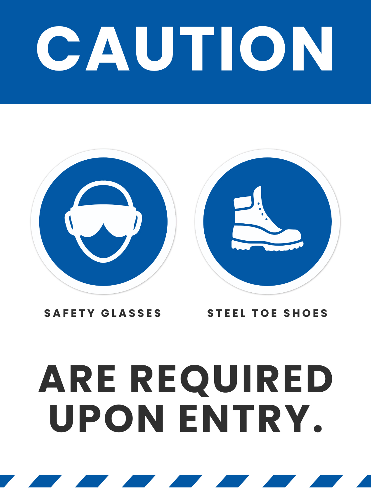 Free Safety Sign Templates, Editable and Printable