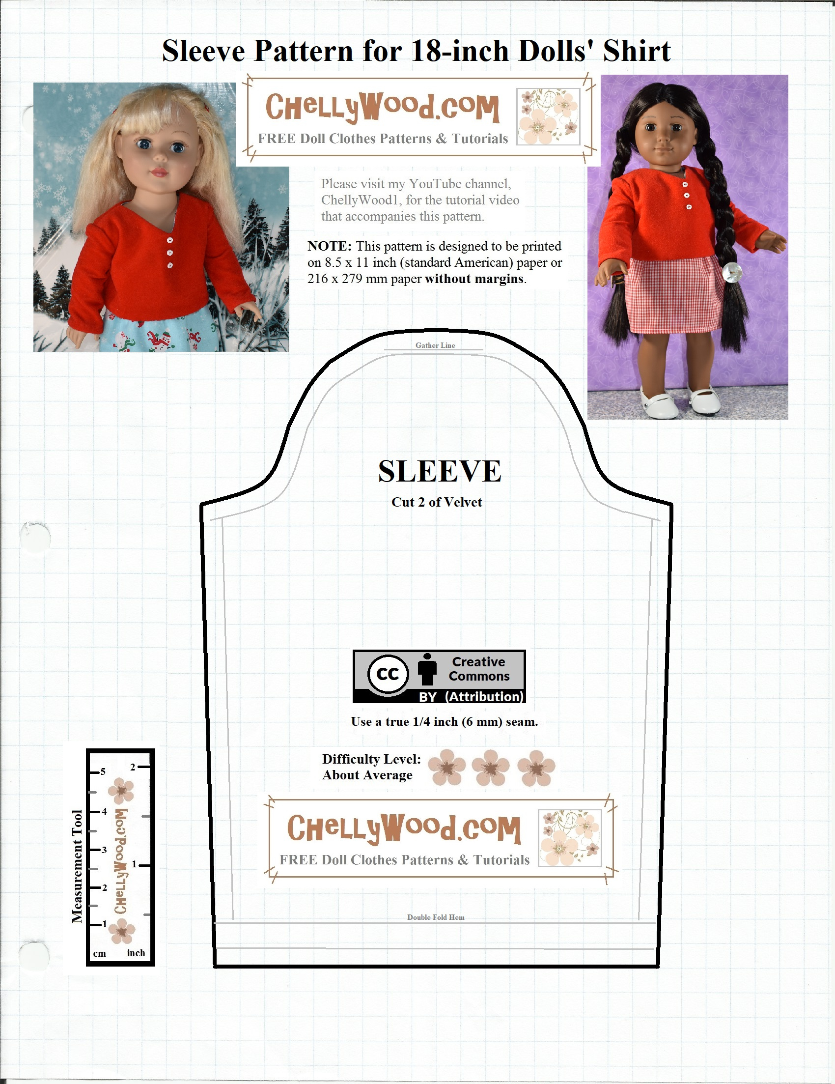 Free sewing patterns for ″ dolls
