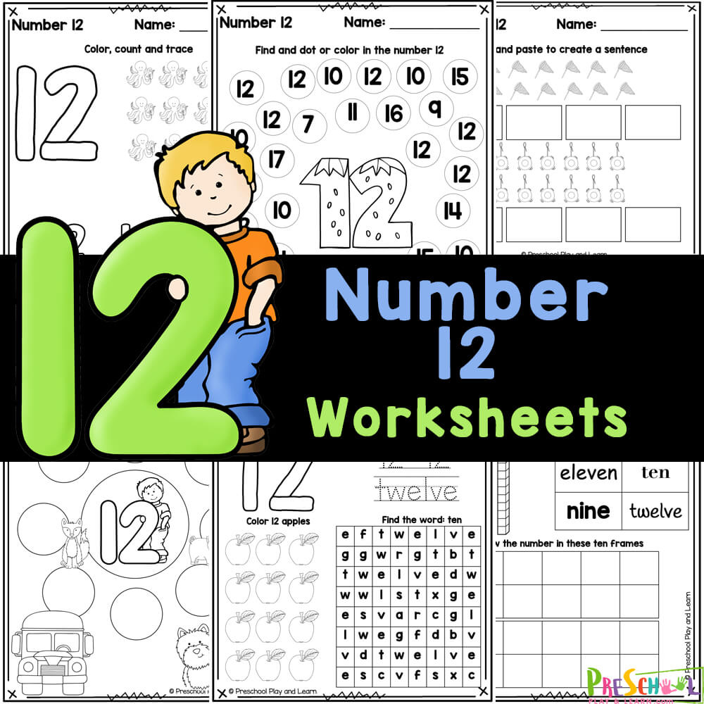 FREE Trace and Write Number  Worksheets for Preschool