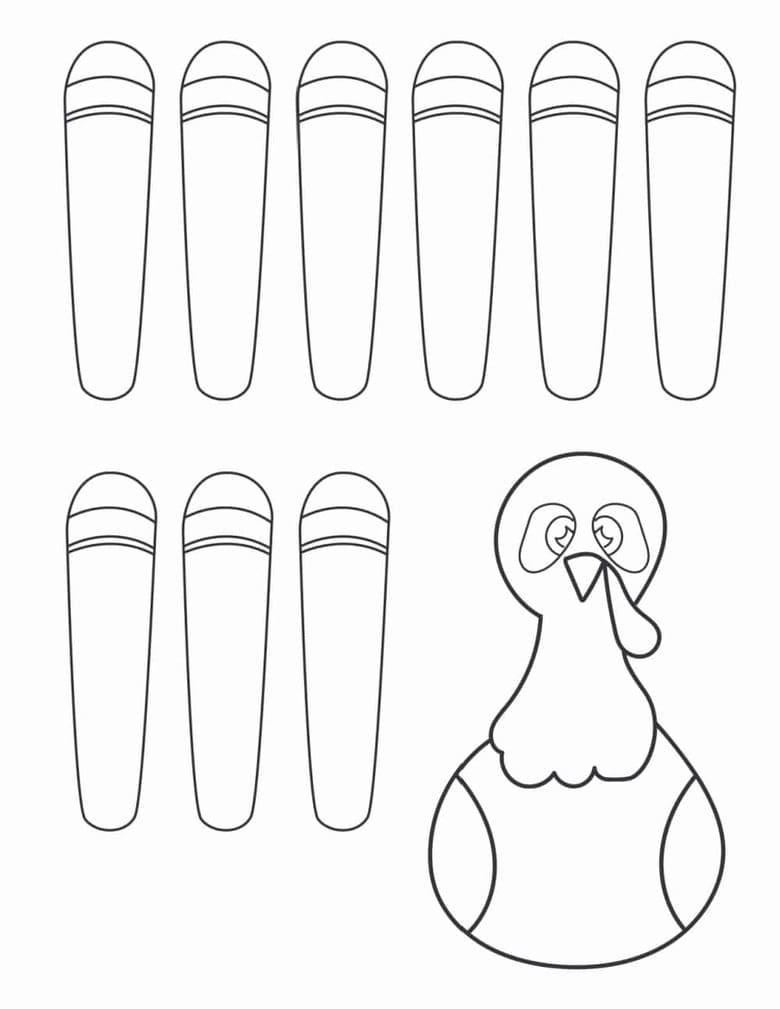 Free Turkey Template Printables