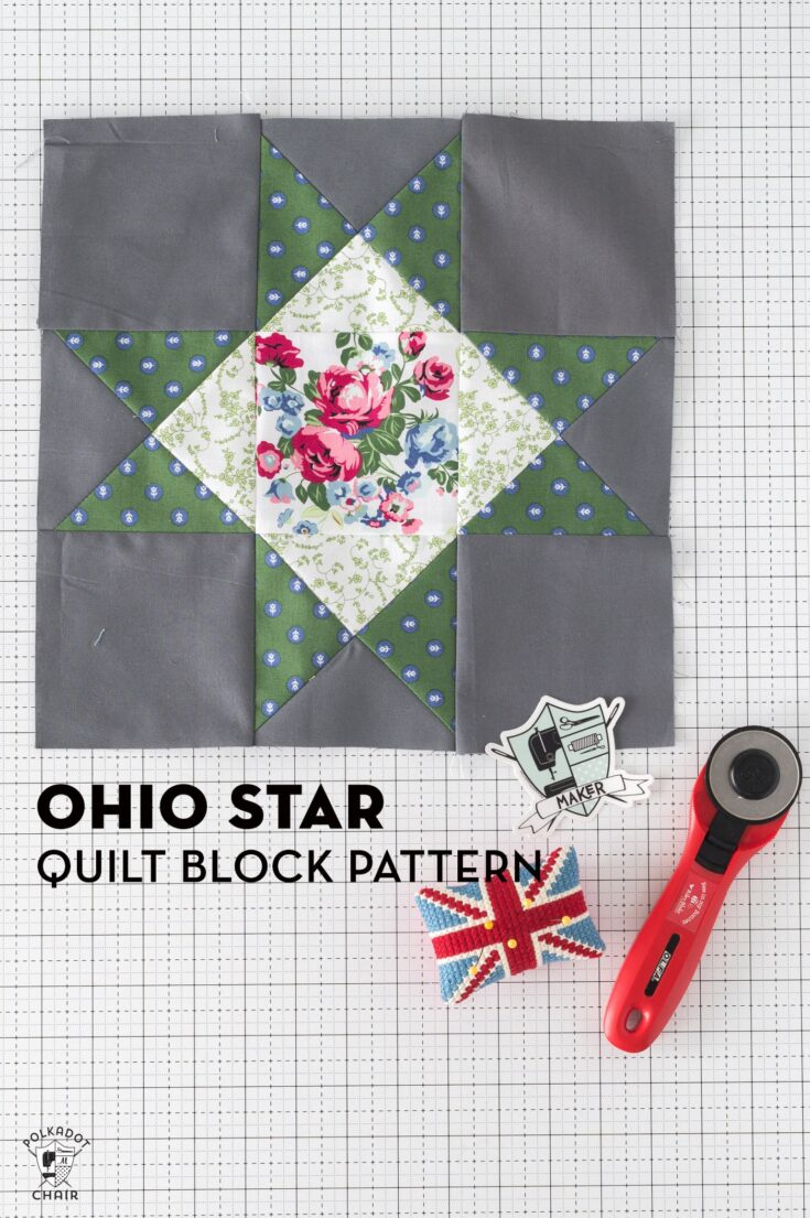 + Free Twelve Inch Quilt Block Patterns - The Polka Dot Chair