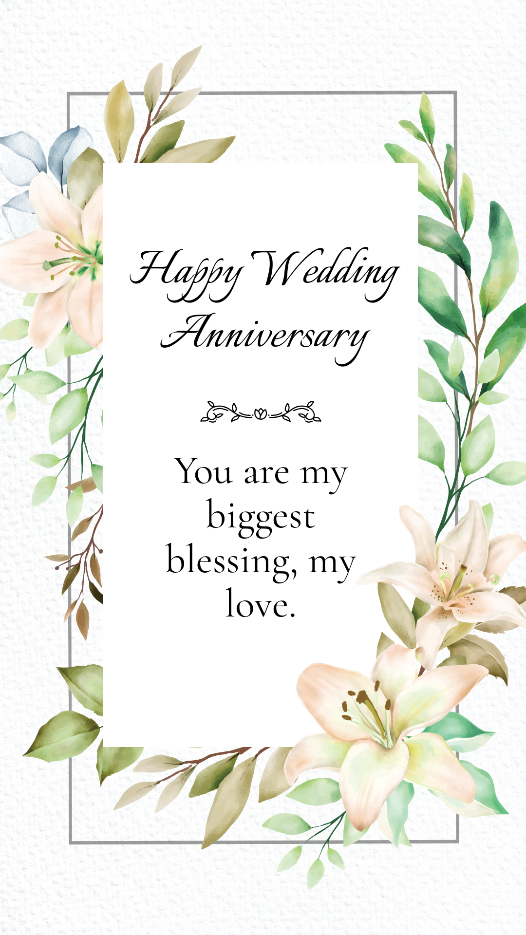 Free Wedding Anniversary Congratulations Card Template to Edit Online Free Wedding Anniversary Congratulations Card Template to Edit Online