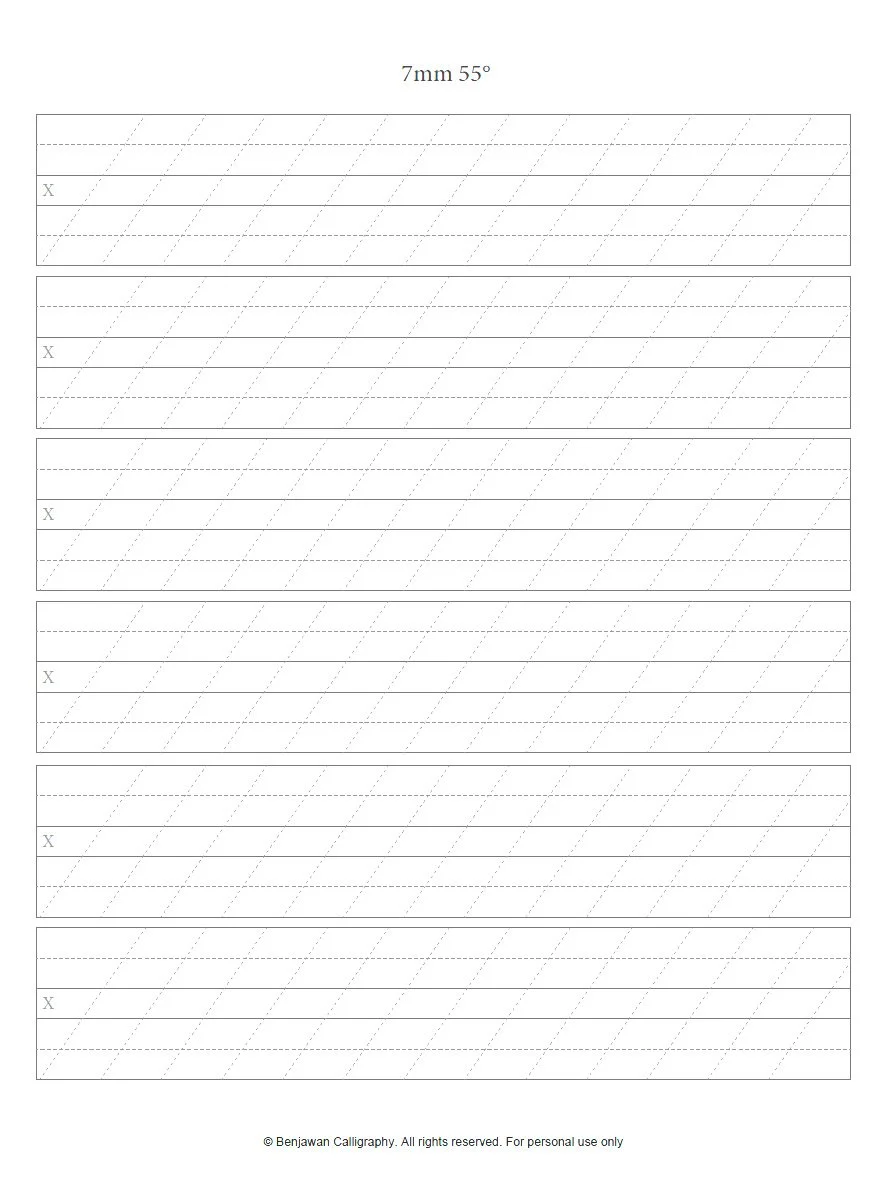 Freebies — Benjawan Calligraphy