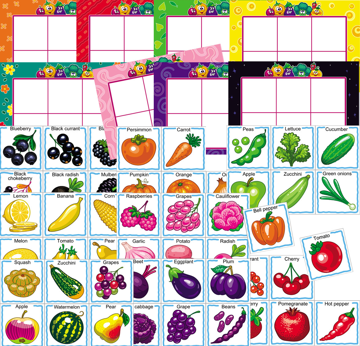 Fruits And Vegetables Worksheets. TeachersMag