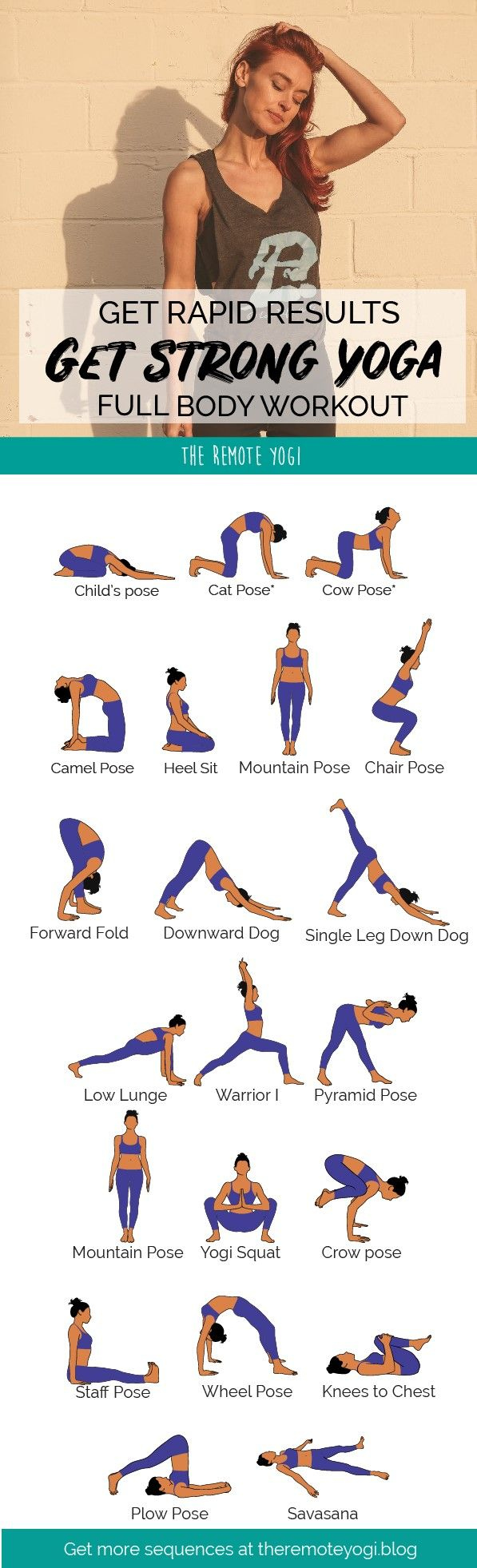 Full Body Yoga Workout – Free Printable PDF