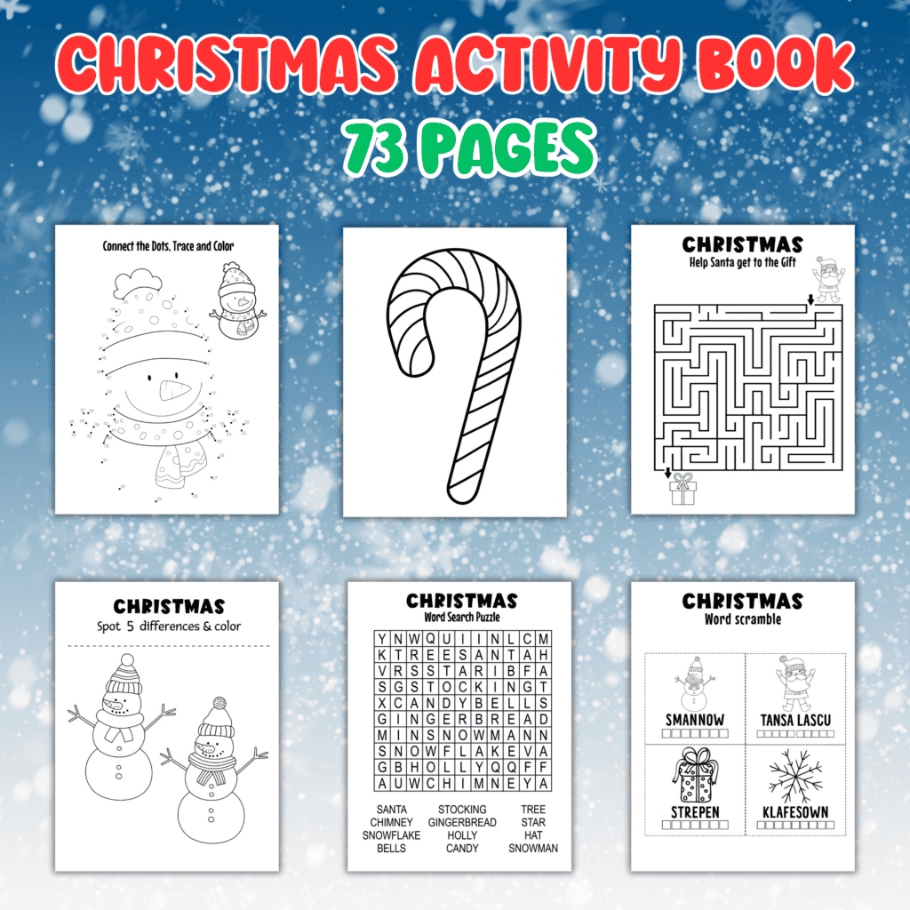 Fun Christmas Word Search Free Printables - Cassie Smallwood