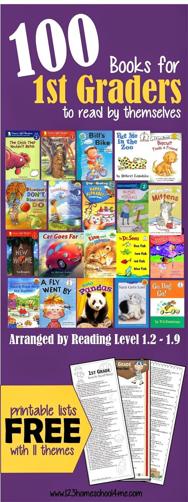 FUN st Grade Reading Level Books (Free Printable pdf) FUN st Grade Reading Level Books (Free Printable pdf)