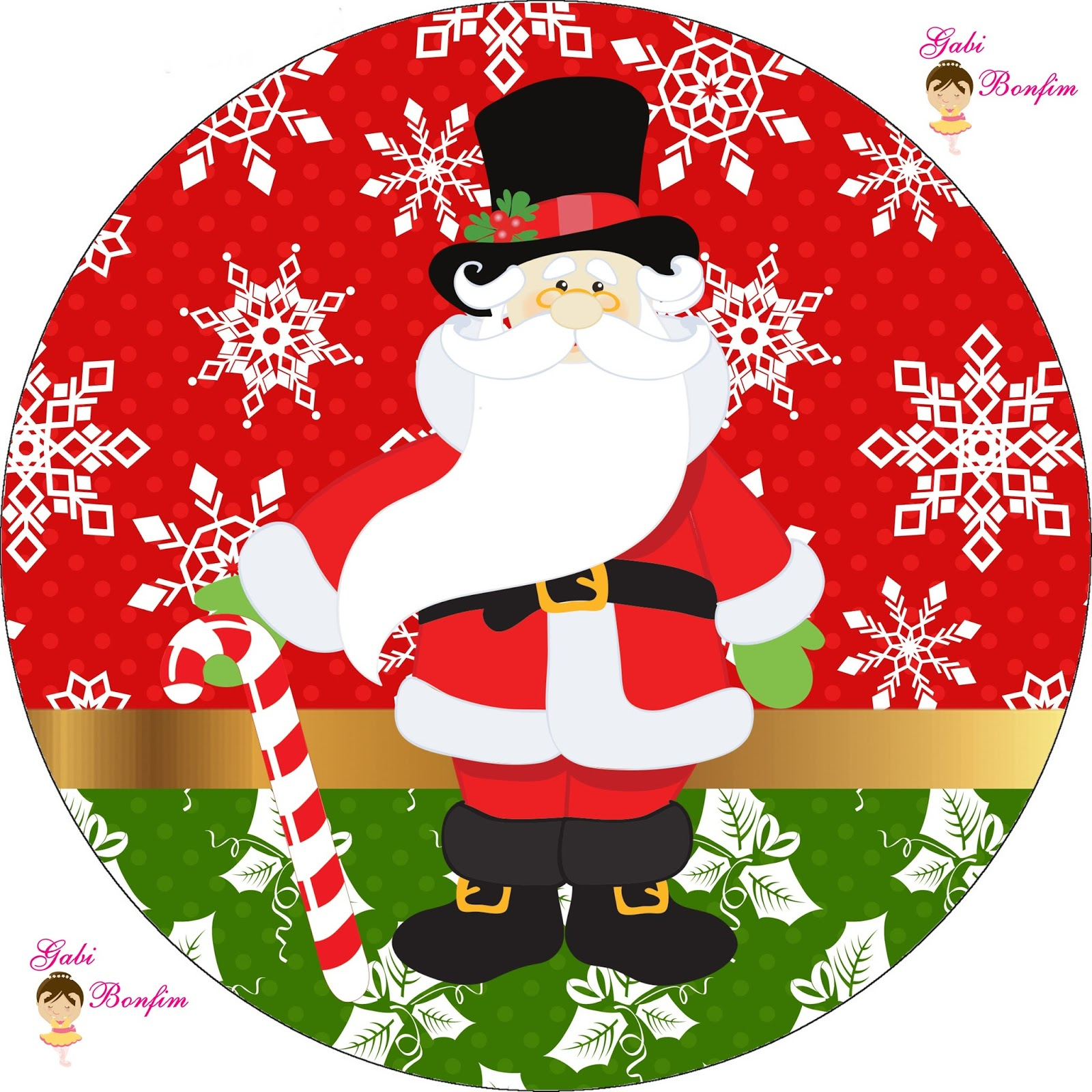 Funny Christmas: Free Printable Cupcake Wrappers and Toppers