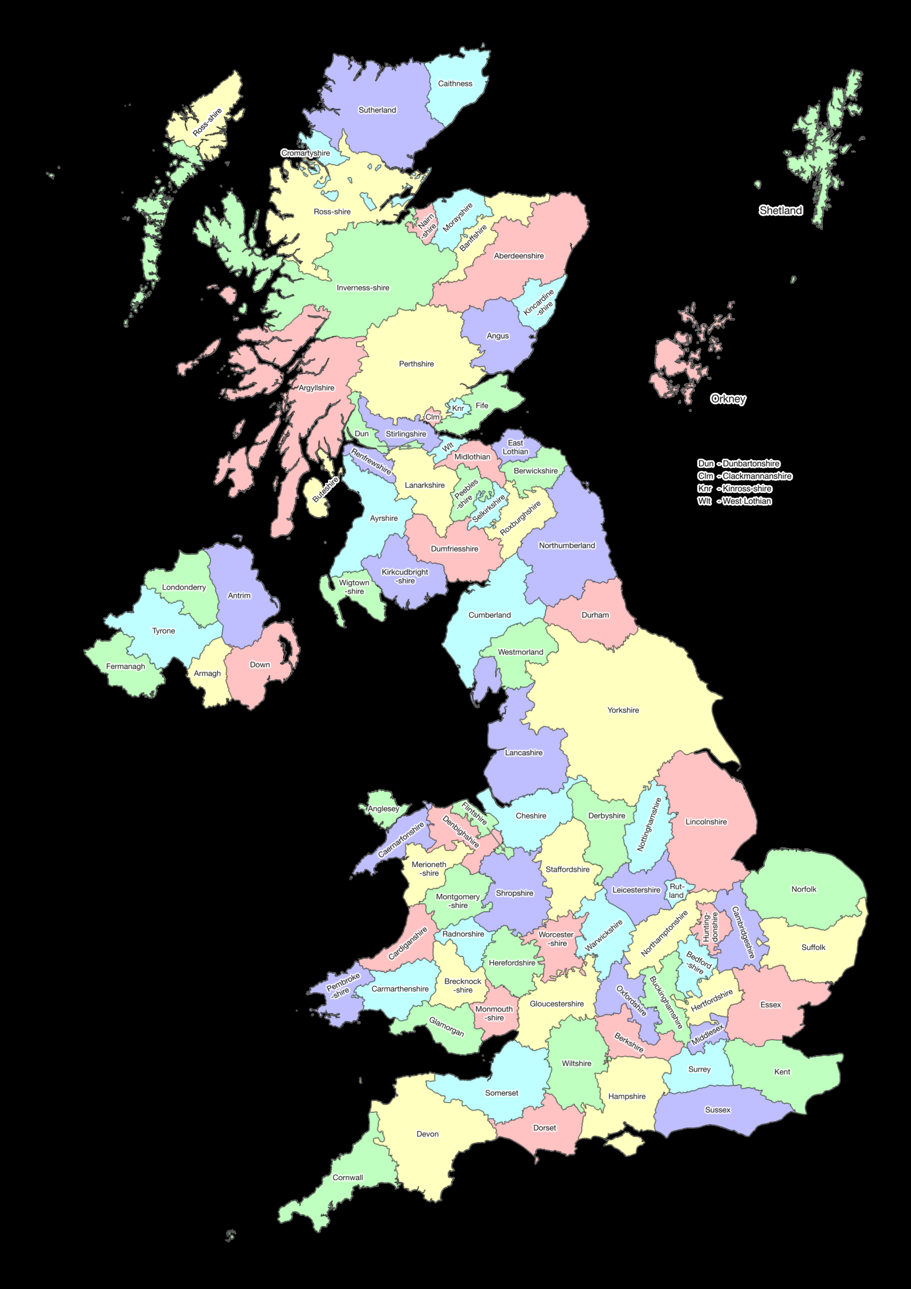 Gazetteer of British Place Names
