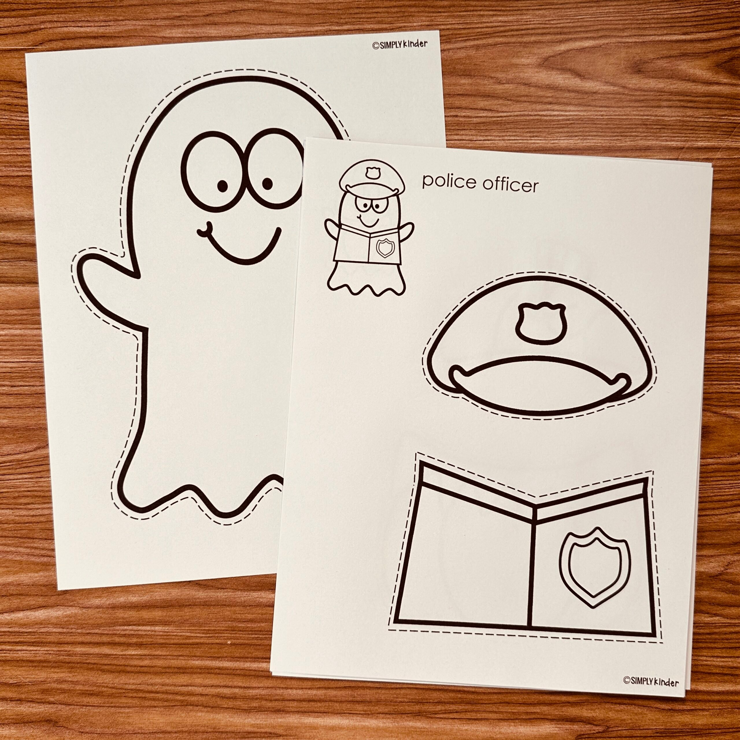 Ghost in Disguise Bulletin Boards & Crafts - Simply Kinder +