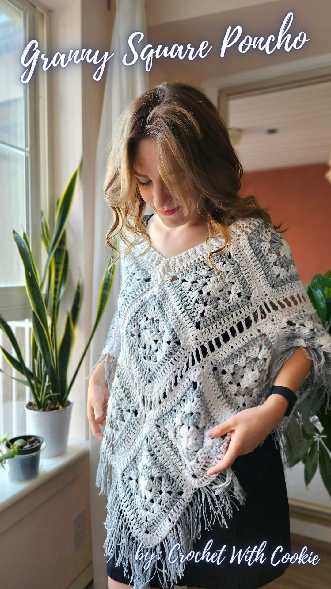 Granny Square Poncho - Free Crochet Pattern – crochetwithcookie Granny Square Poncho - Free Crochet Pattern – crochetwithcookie