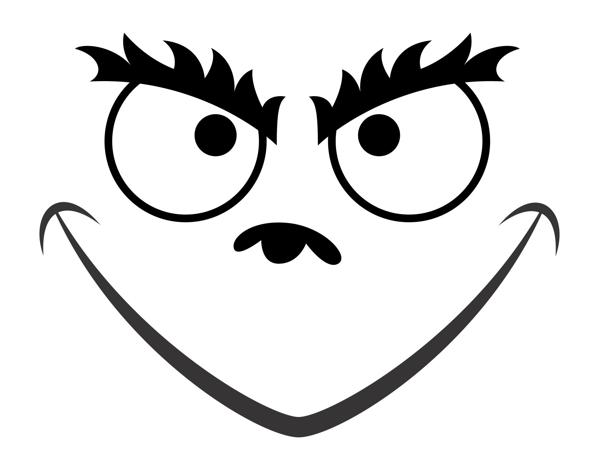Grinch Eyes Template Grinch Eyes Template