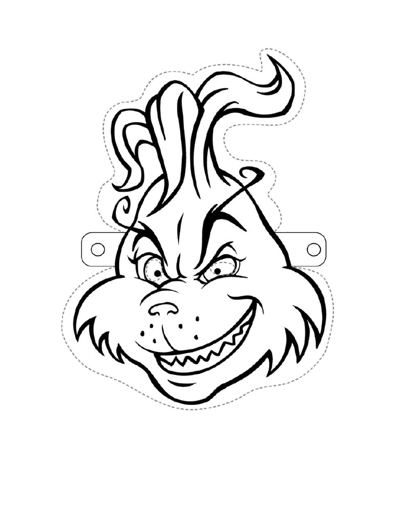 Grinch Mask  PDF