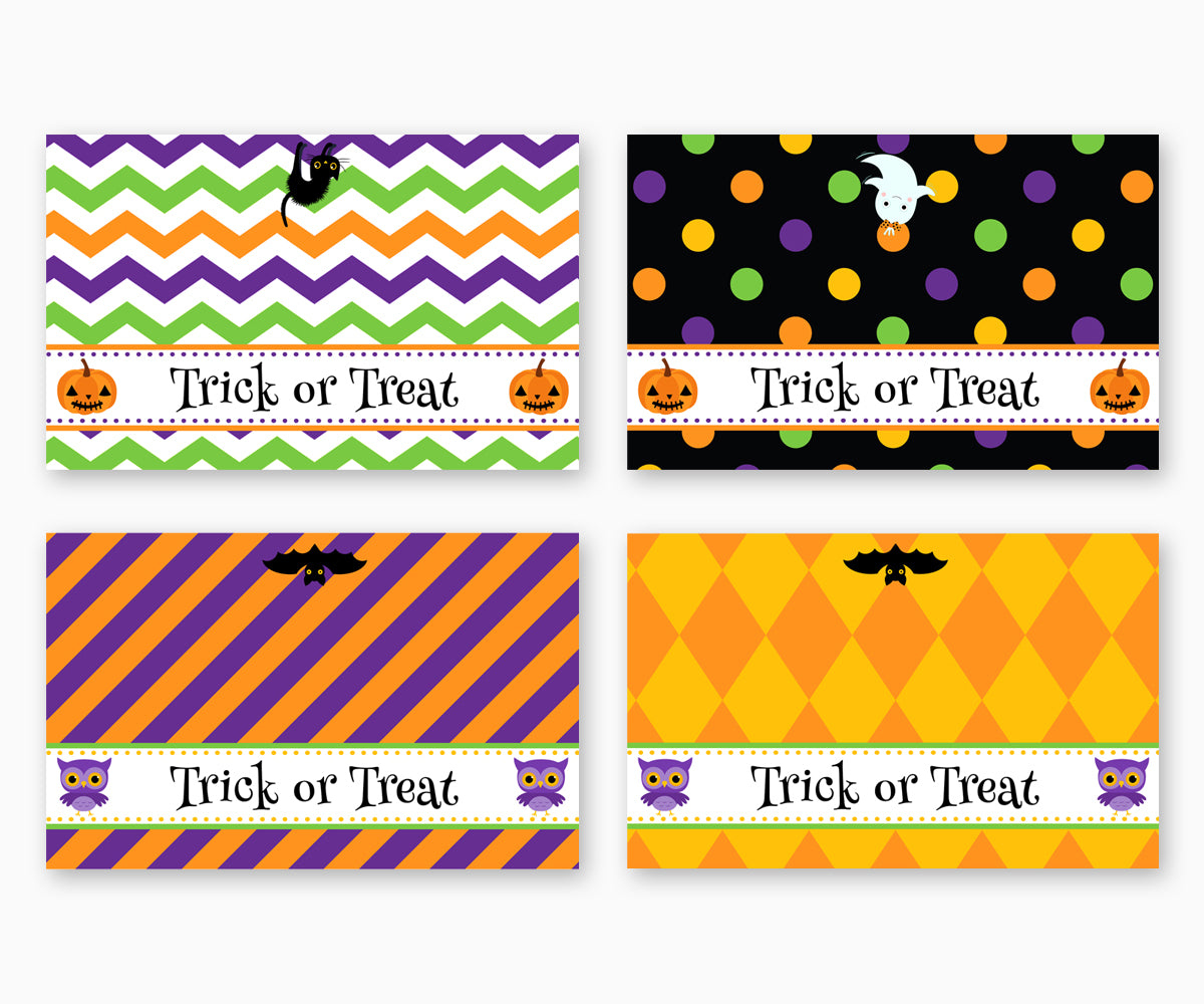 Halloween Treat Bag Toppers, Digital Instant Download, Halloween Halloween Treat Bag Toppers, Digital Instant Download, Halloween