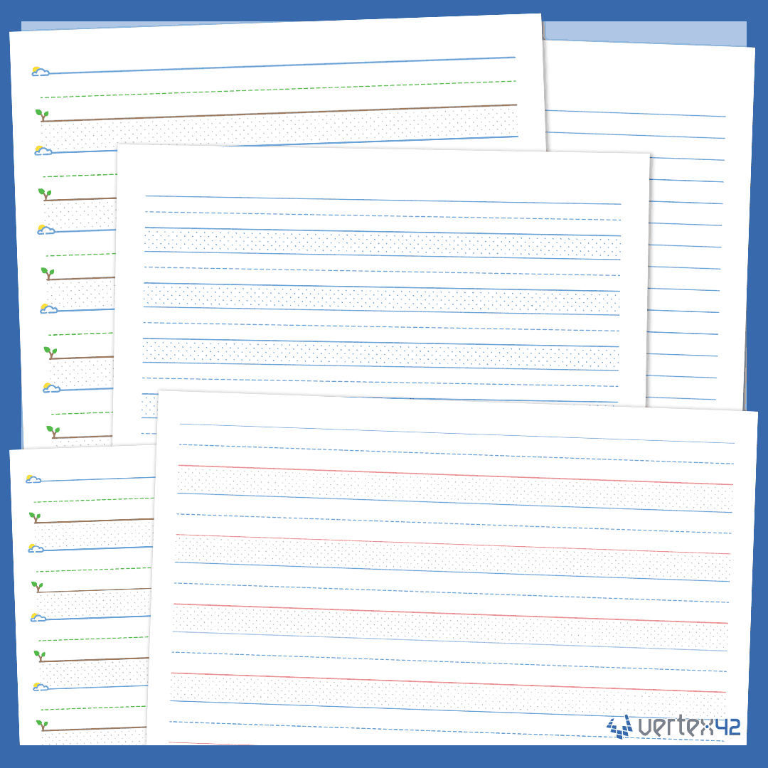 Handwriting Practice Paper - Free Printable PDFs Handwriting Practice Paper - Free Printable PDFs