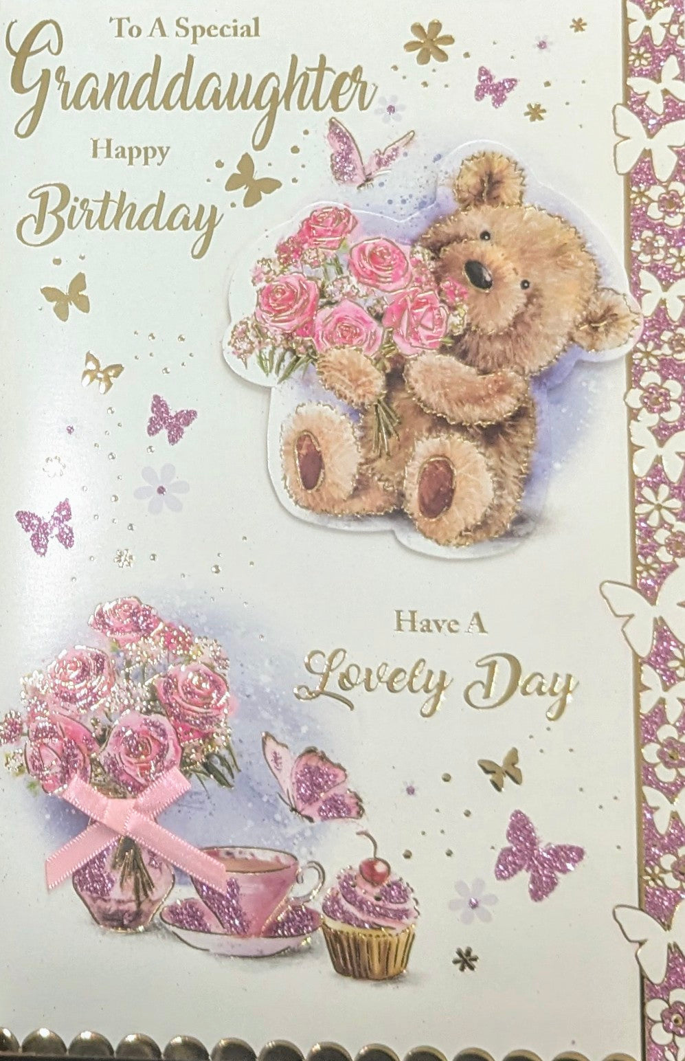Happy Birthday Granddaughter Card Free Printable Birthday Cards