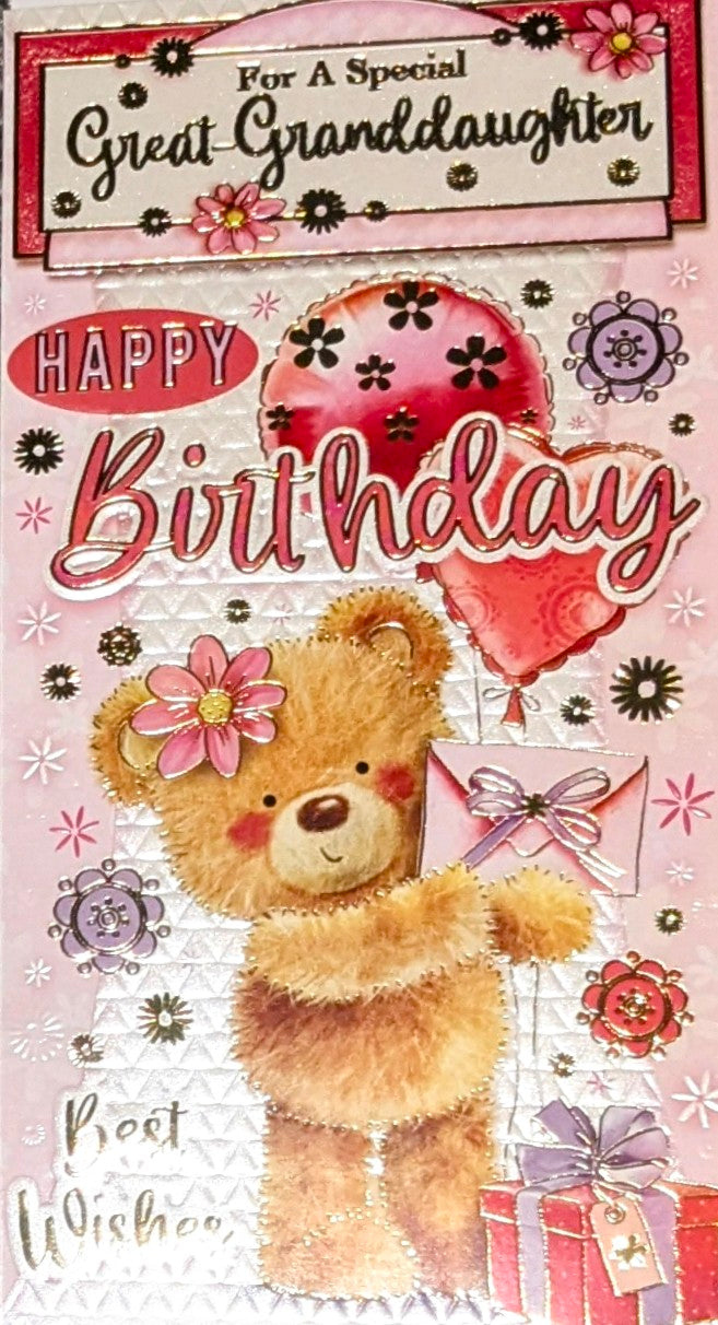Happy Birthday Granddaughter Card Free Printable Birthday Cards