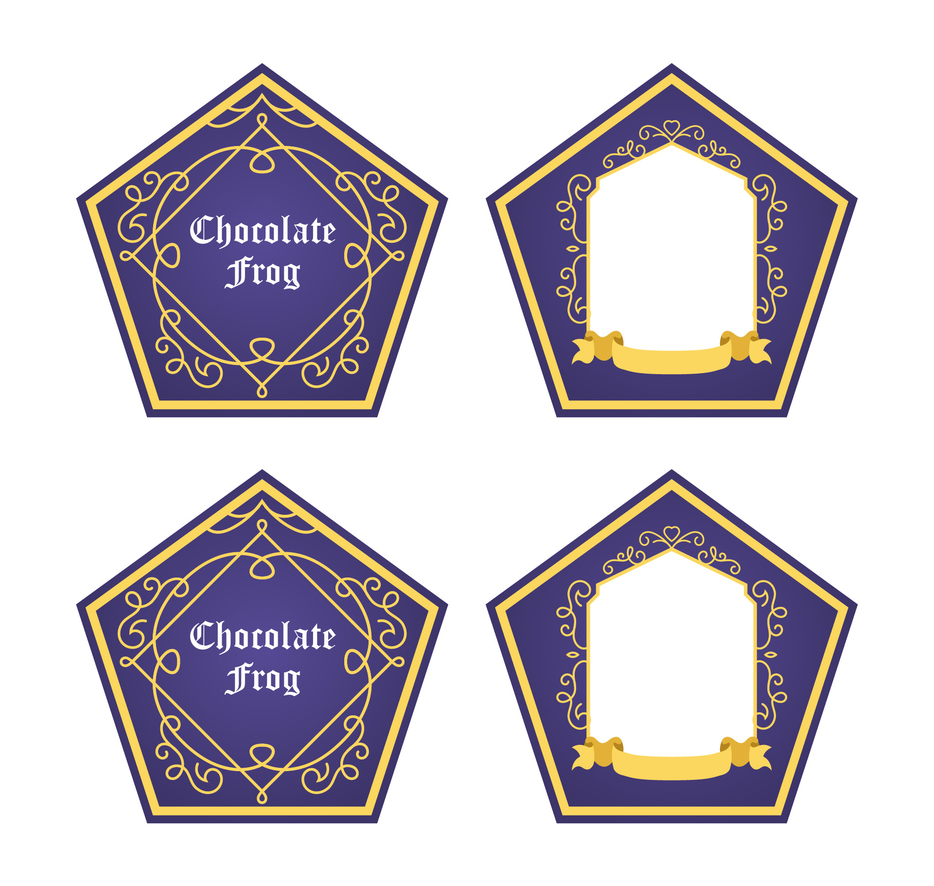 Harry Potter Chocolate Frog Printable