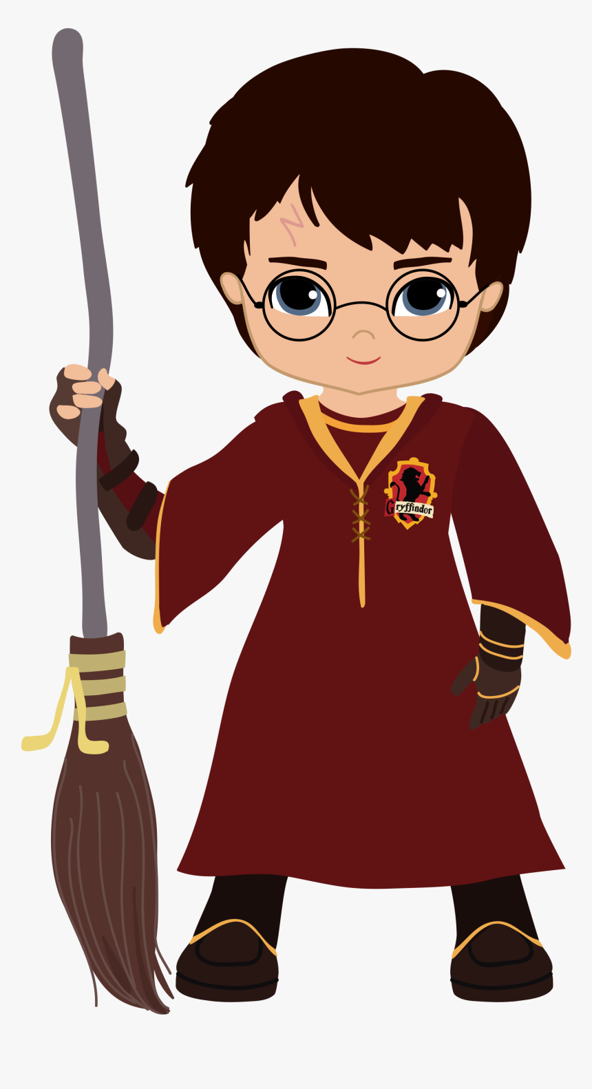 Harry Potter Clip Art Cartoon - Harry Potter Clipart, HD Png