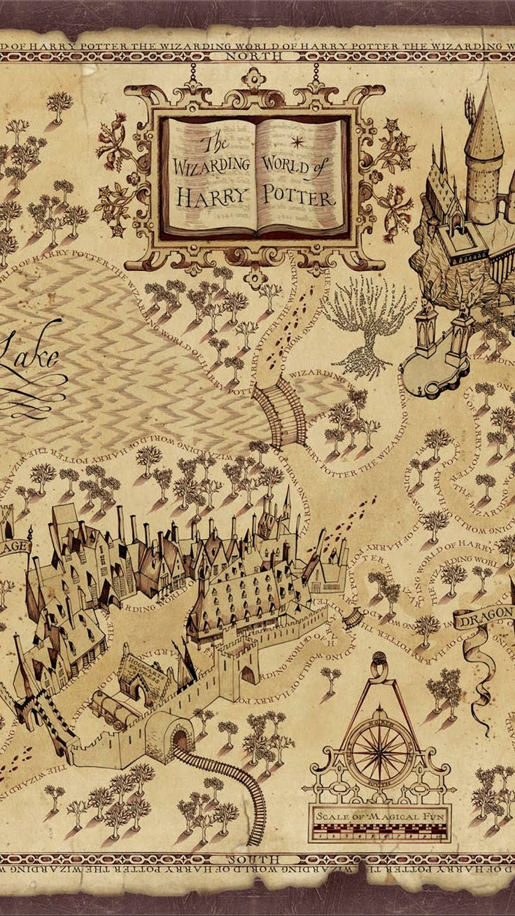 Harry Potter Marauders Map Full Map - x Wallpaper - teahub