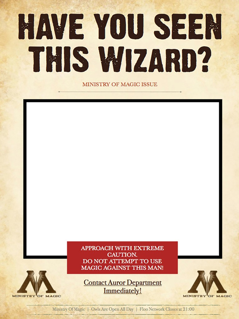 Harry Potter Photobooth Free Printable Have You Seen This Wizard