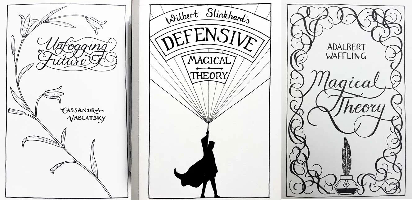 Harry Potter Textbook Covers: An Epic, of Sorts — Holly Dunn Design
