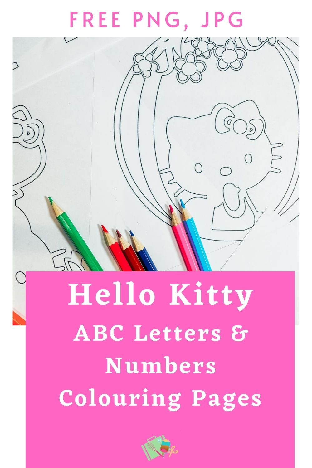 Hello Kitty Colouring Pages (Letters & Numbers) ⋆ Extraordinary Chaos