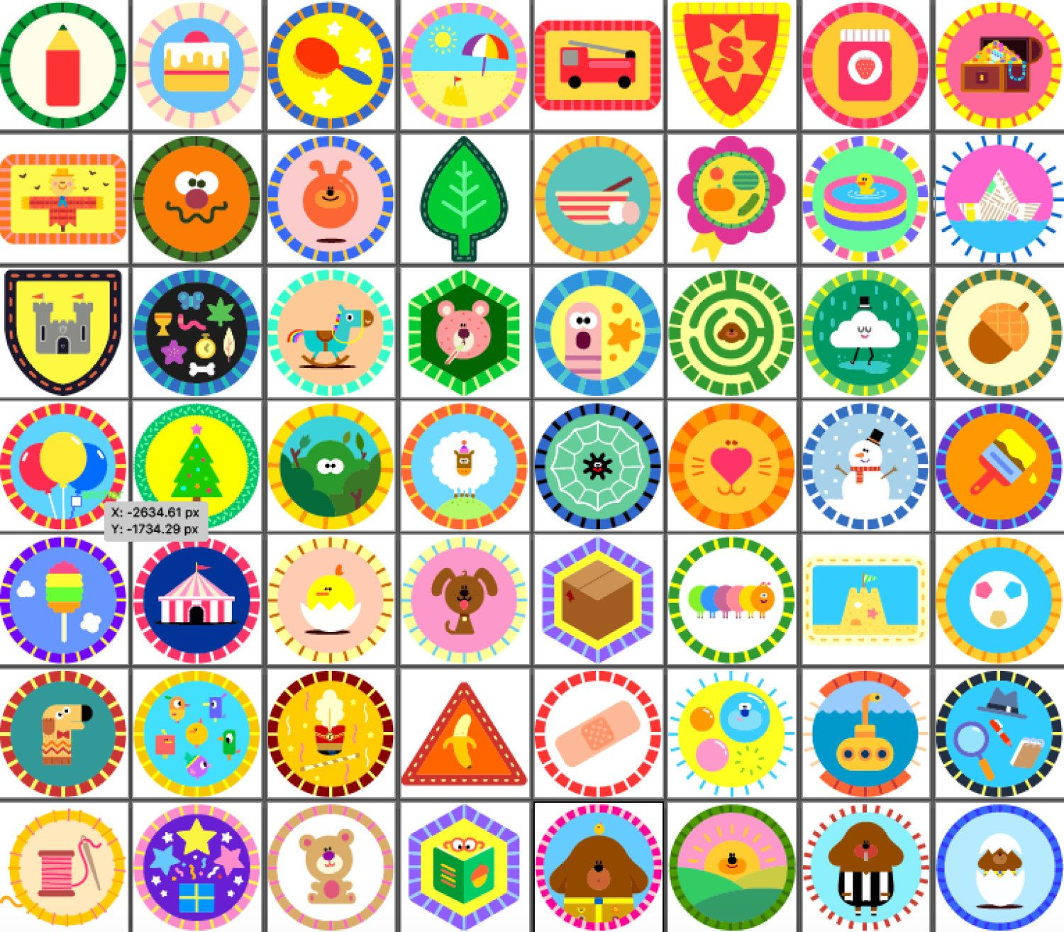 ไอเดีย Hey duggee  รายการ  พื้นหลัง, กราฟิกดีไซน์, โมชั่นกราฟิก