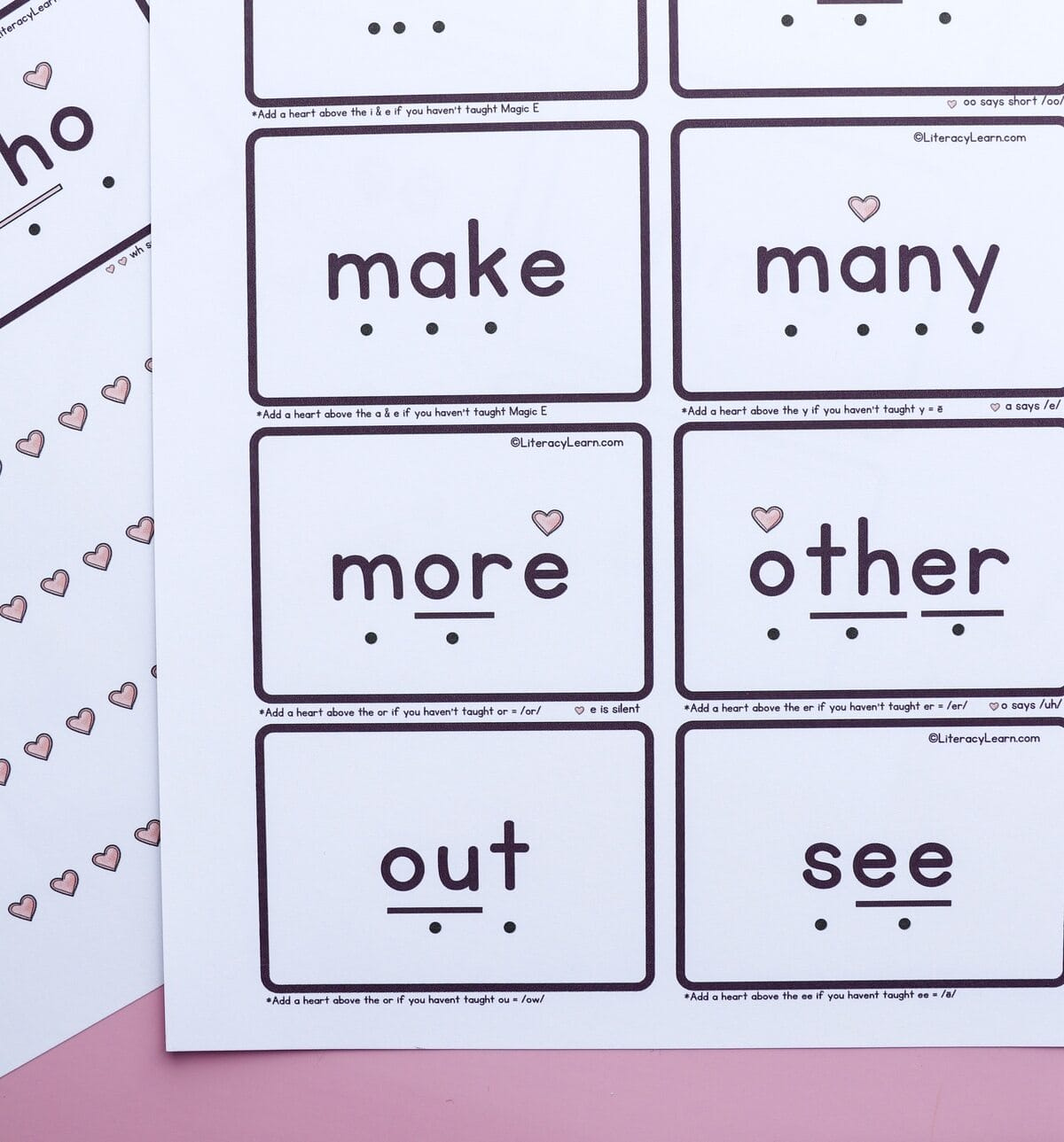 High-Frequency Words: FREE Flashcards (SOR-aligned) - Literacy