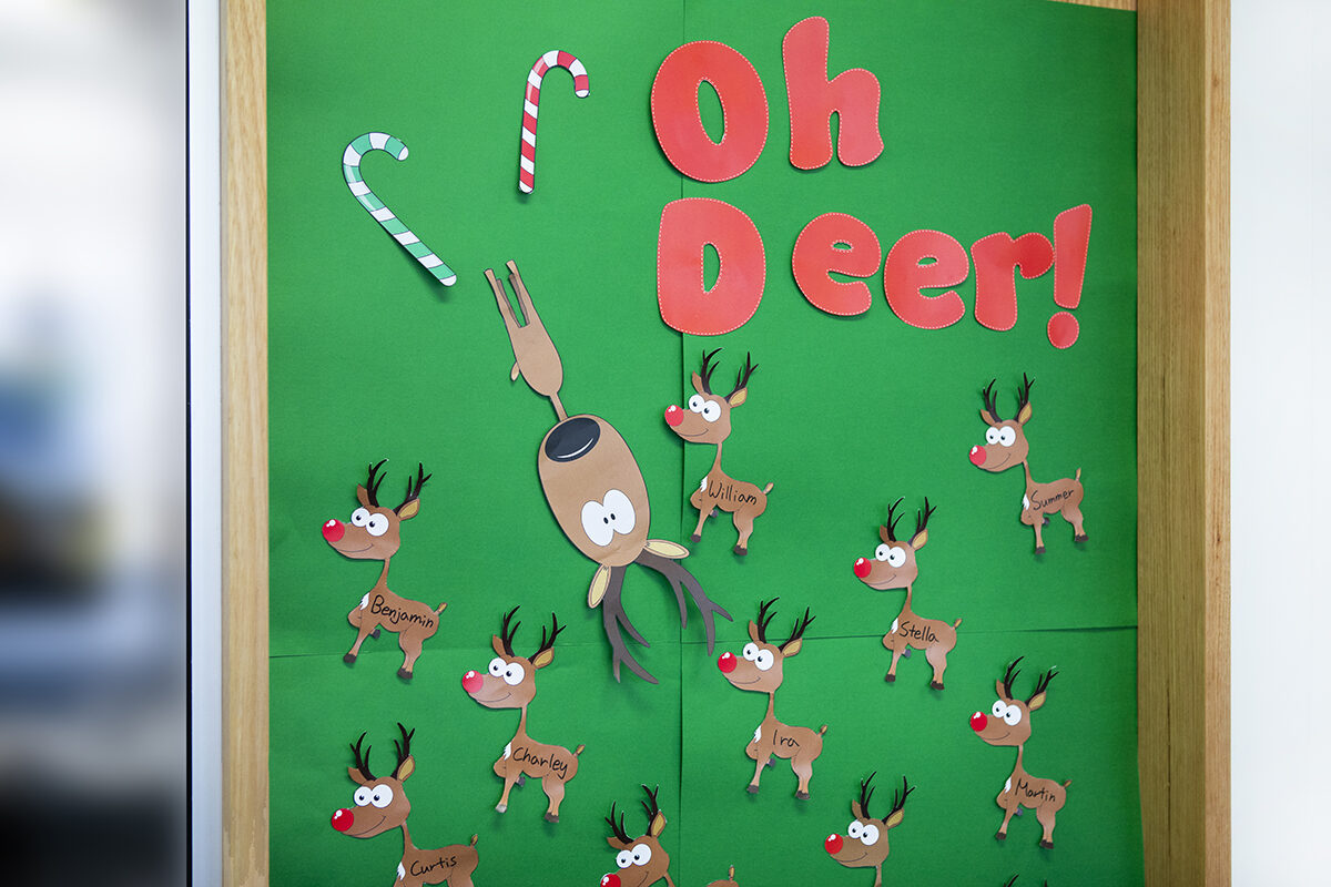 Holiday + Christmas Classroom Door Decorations That Jingle All