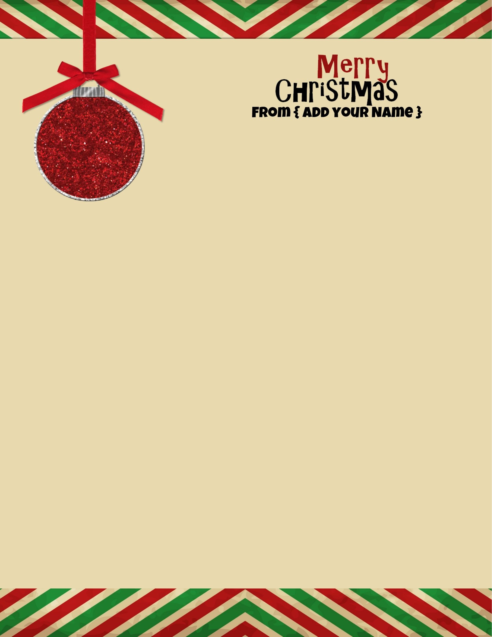 Holiday Letterhead Free Christmas Stationary Printables Holiday Letterhead Free Christmas Stationary Printables
