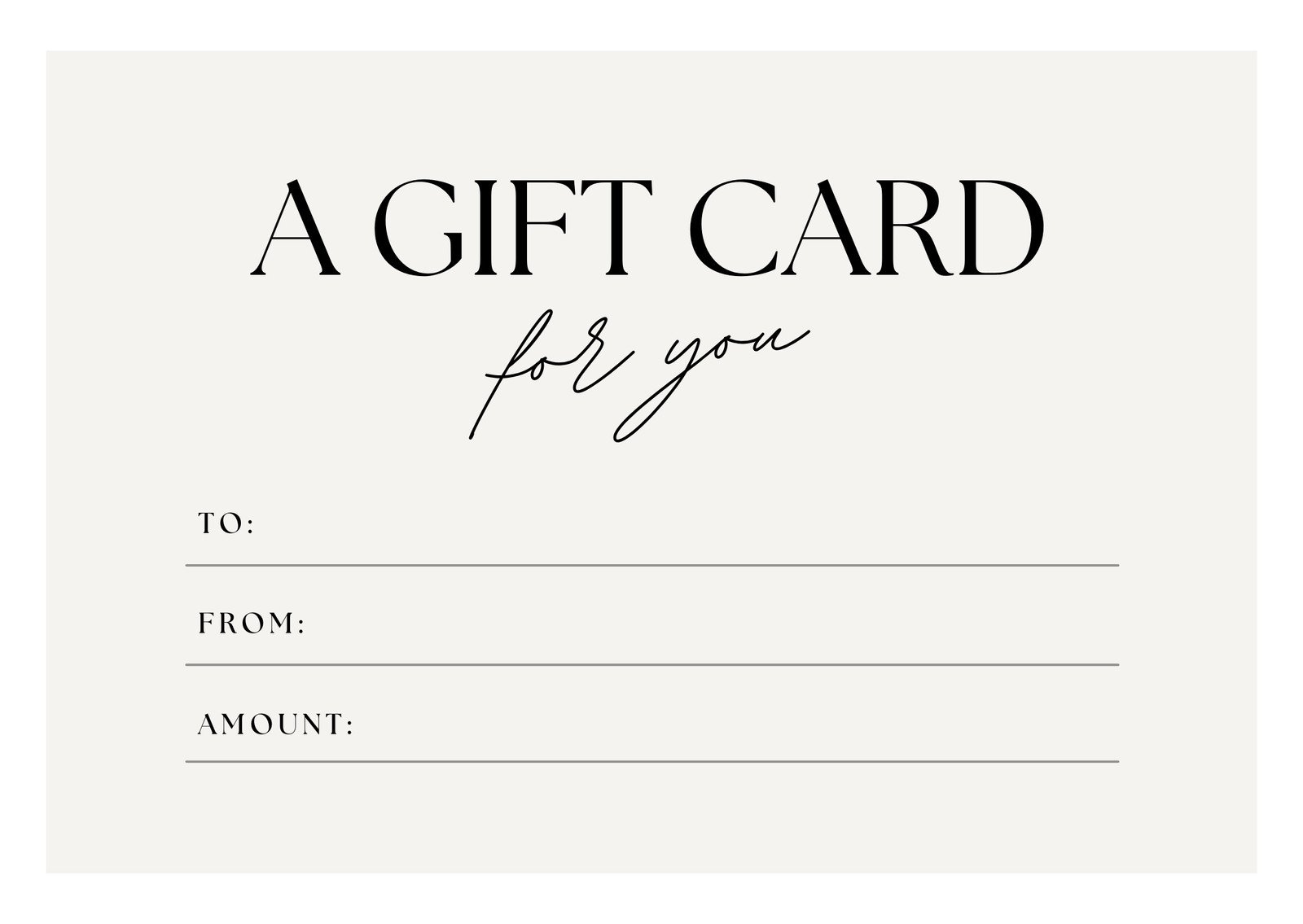 Homemade Vouchers Free, Printable Gift Certificate Templates To