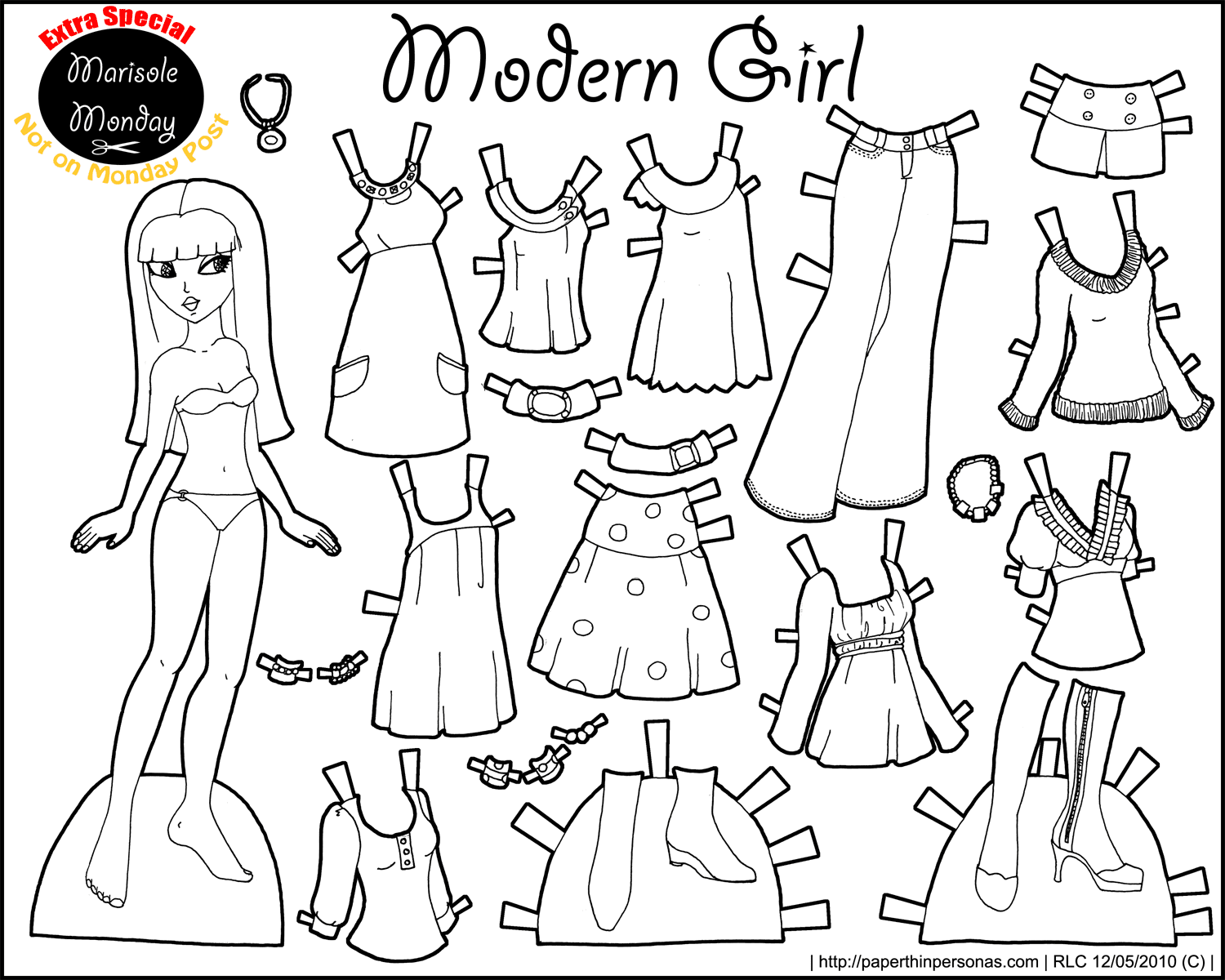 Hot free printable paper dolls to color New Arrivals Free Hot free printable paper dolls to color New Arrivals Free