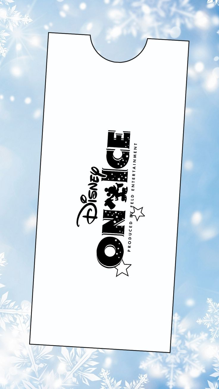 How to Create Your Disney on Ice Ticket with Canva