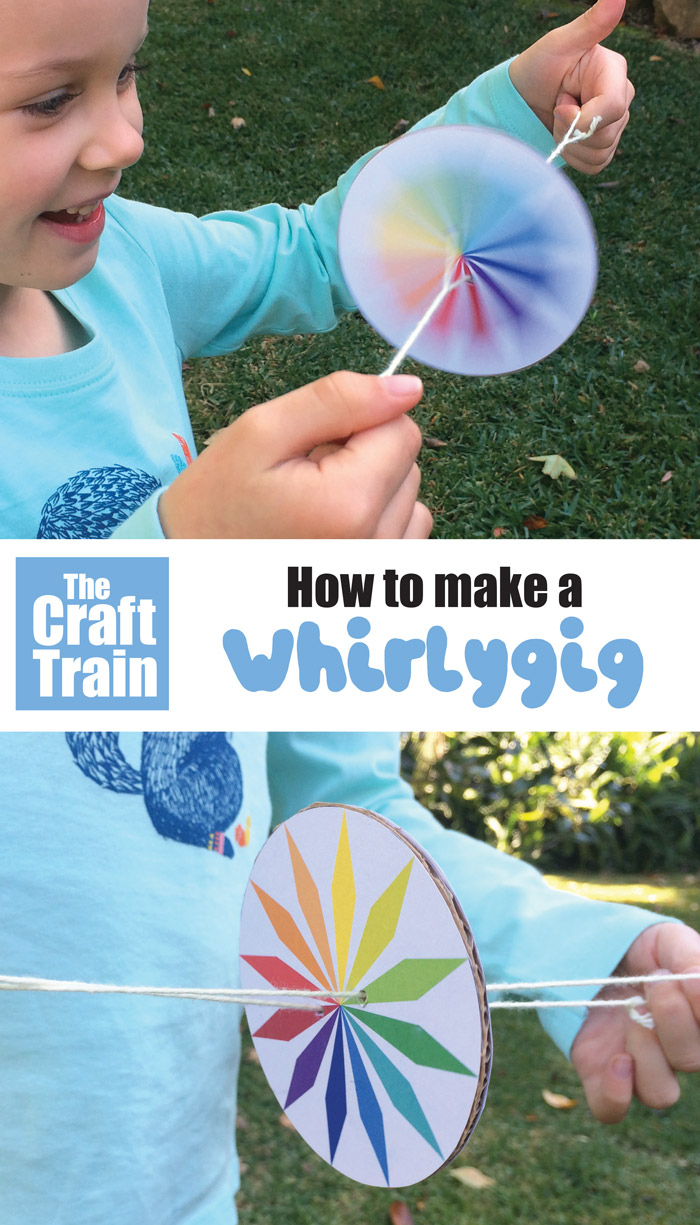 How to make a whirlygig - The Craft Train How to make a whirlygig - The Craft Train