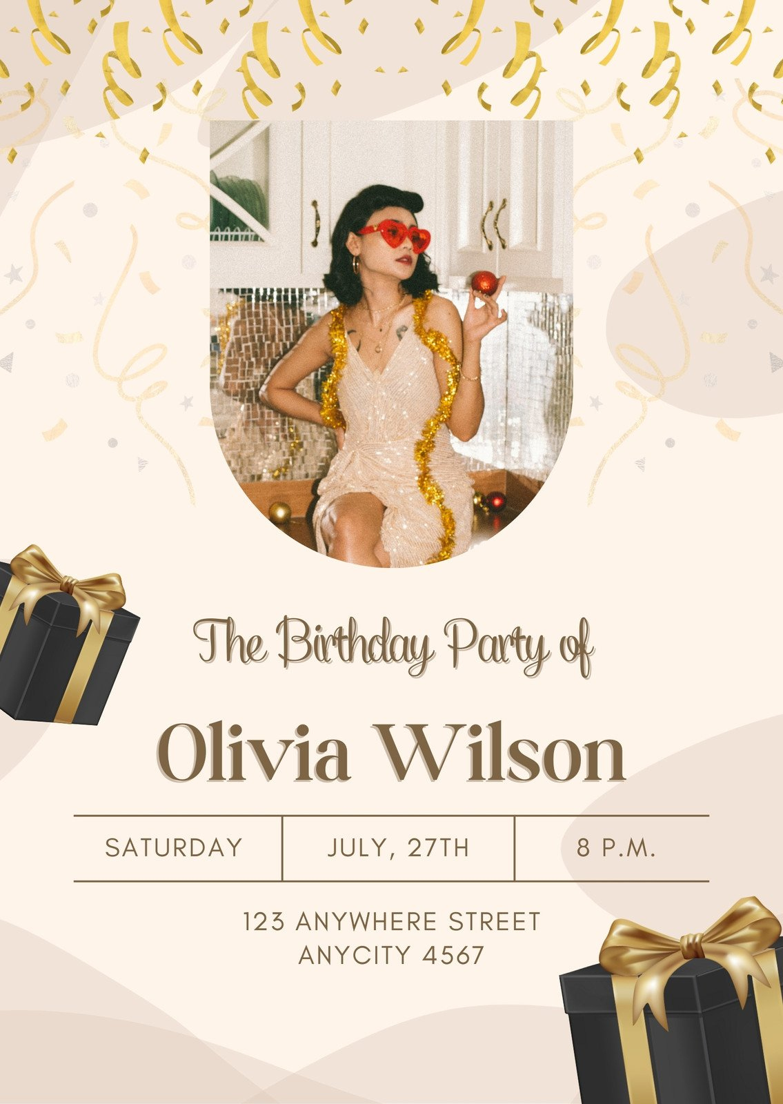 Invitation Template Mom th Birthday Invitation Card Free