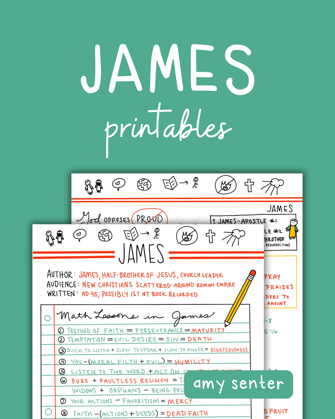 James SIMPLE Notes (Digital)