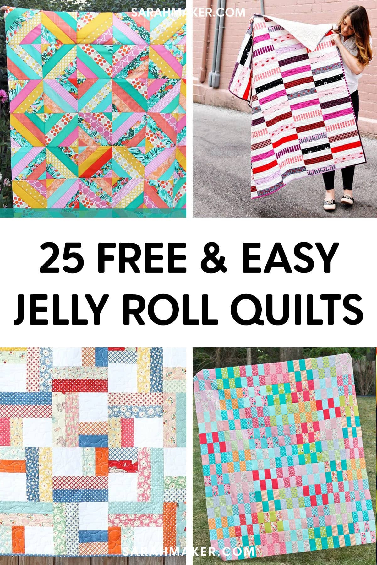 Jelly Roll Quilt Patterns You