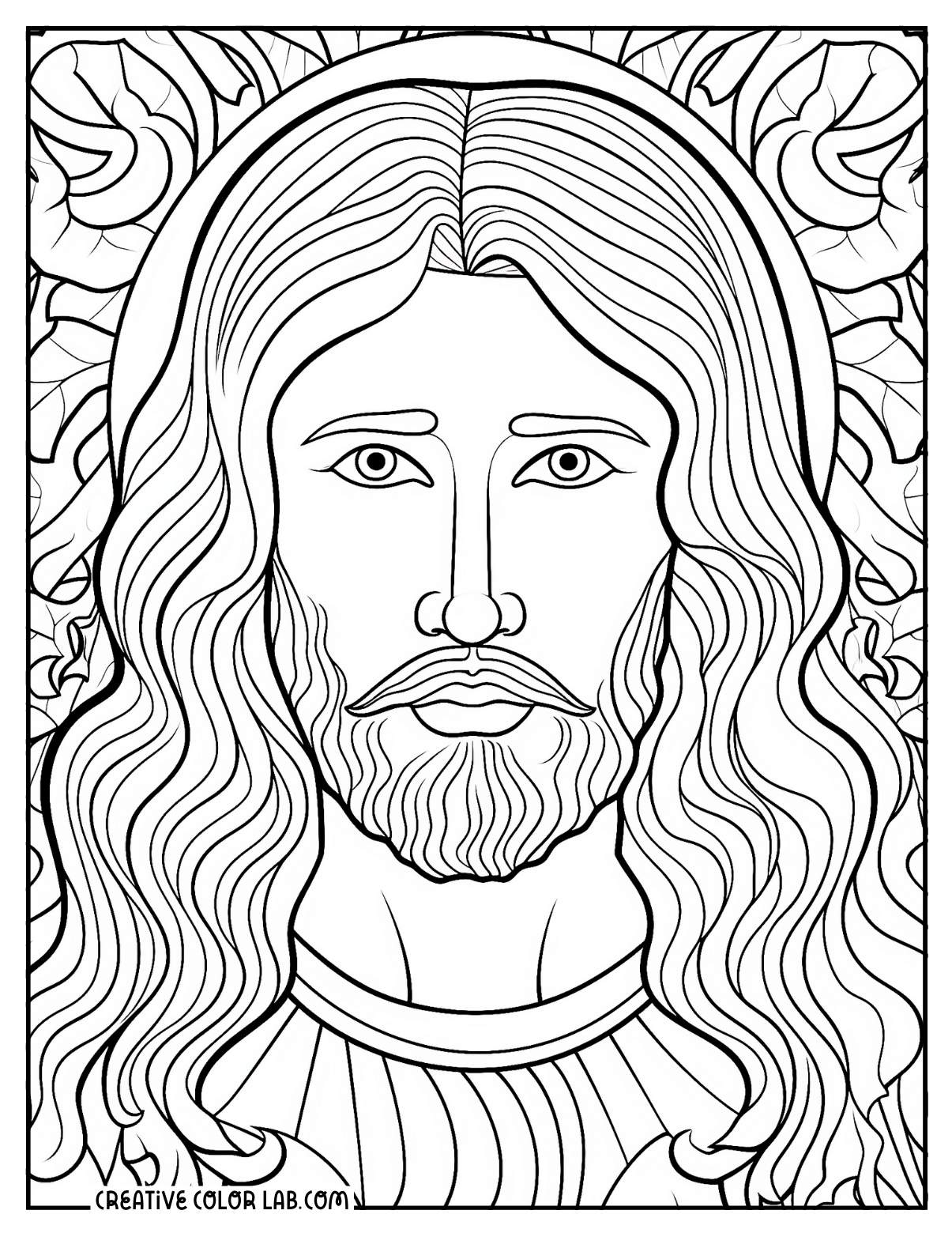 Jesus Coloring Pages  Free PDF Printables