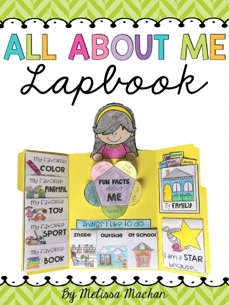 Lapbook: All About Me  PDF