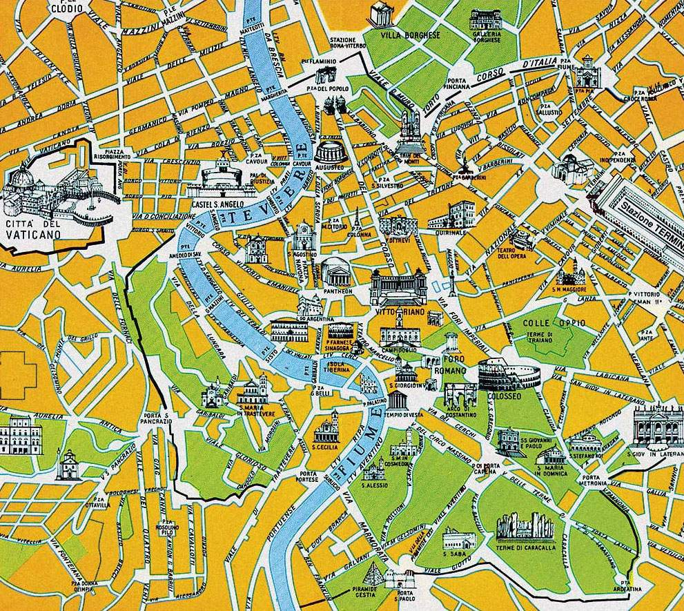 Large Rome Maps for Free Download and Print High-Resolution and Large Rome Maps for Free Download and Print High-Resolution and