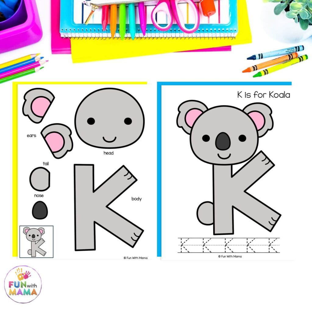 + Letter K Activities (Includes Free Pack) - Fun with Mama